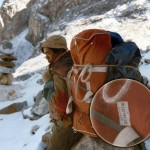 Duffle carried by Sherpa