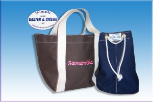 Tote bag and ditty bag